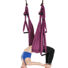 Antigravity Flying Yoga Hammock With Handles Yoga Hanging Sling Swing Aerial Pilates Nylon Fabric